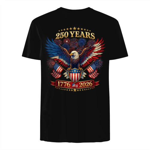 250 years 1776-2026 4th july USA Shirt