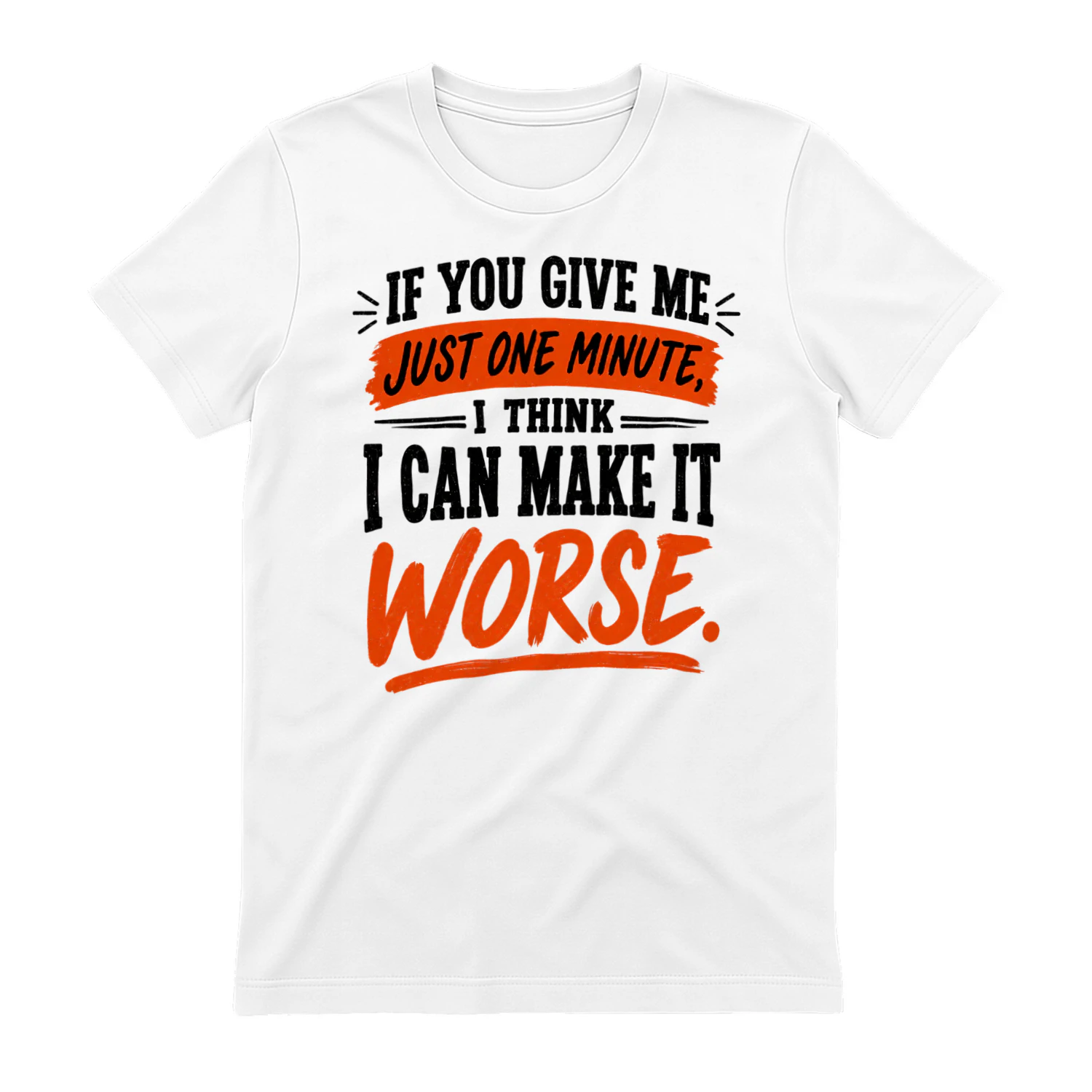 Just One Minute Graphic Tee 