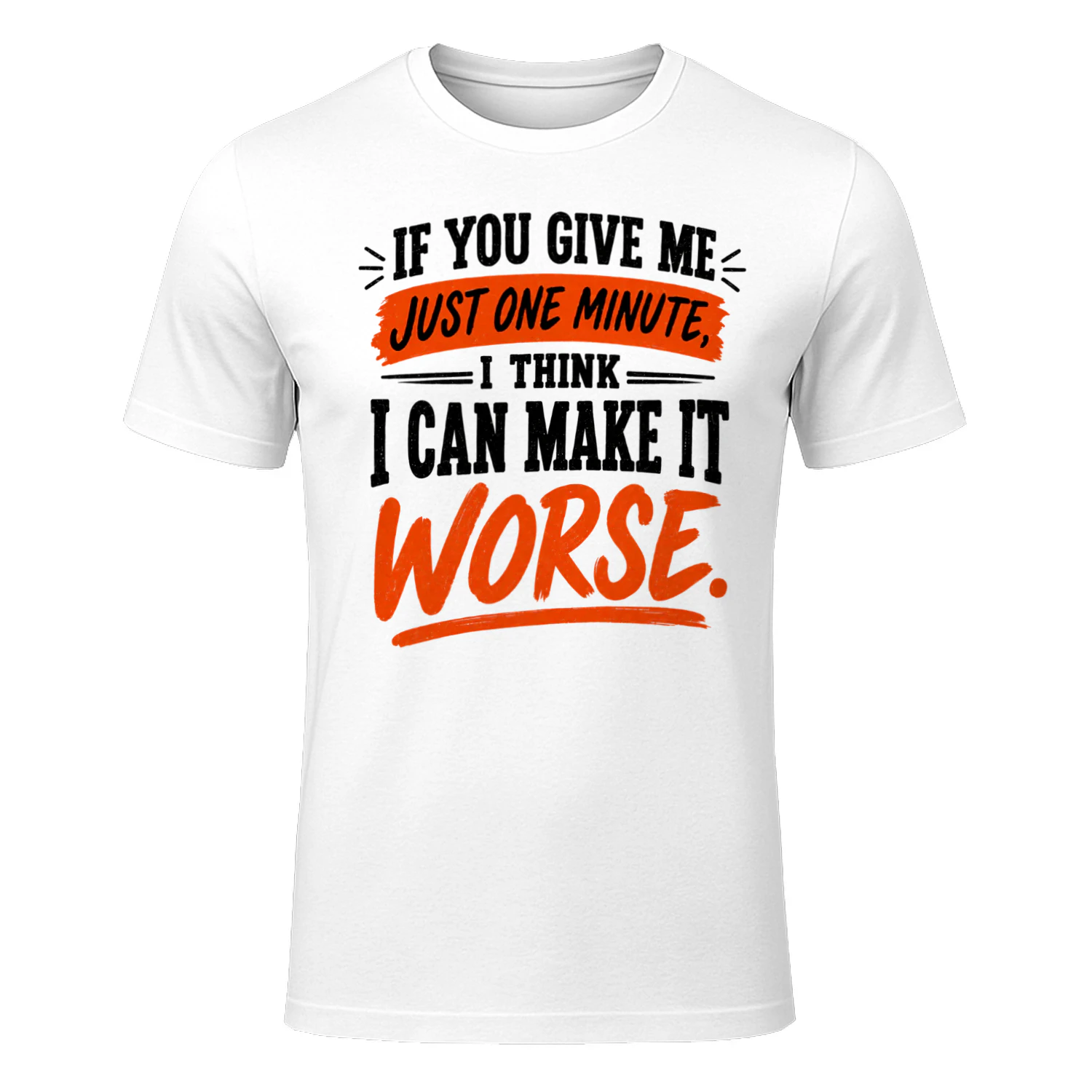 Just One Minute Graphic Tee 