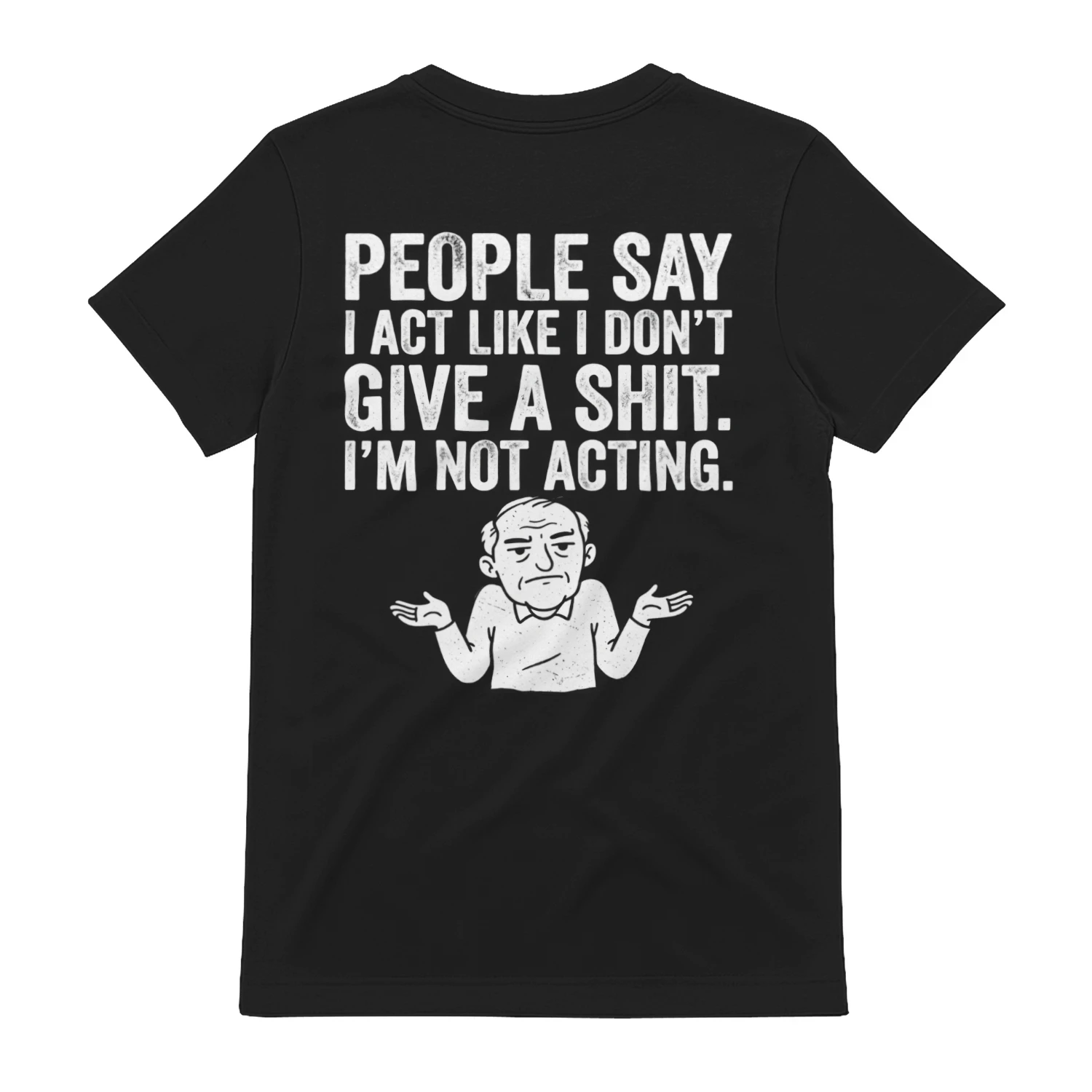 No Acting Graphic Tee