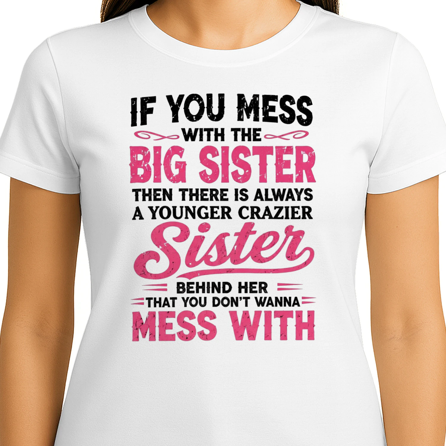 Big Sister Protective Graphic Tee