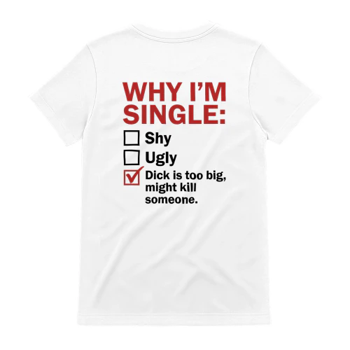 Why I’m Single Funny Shirt