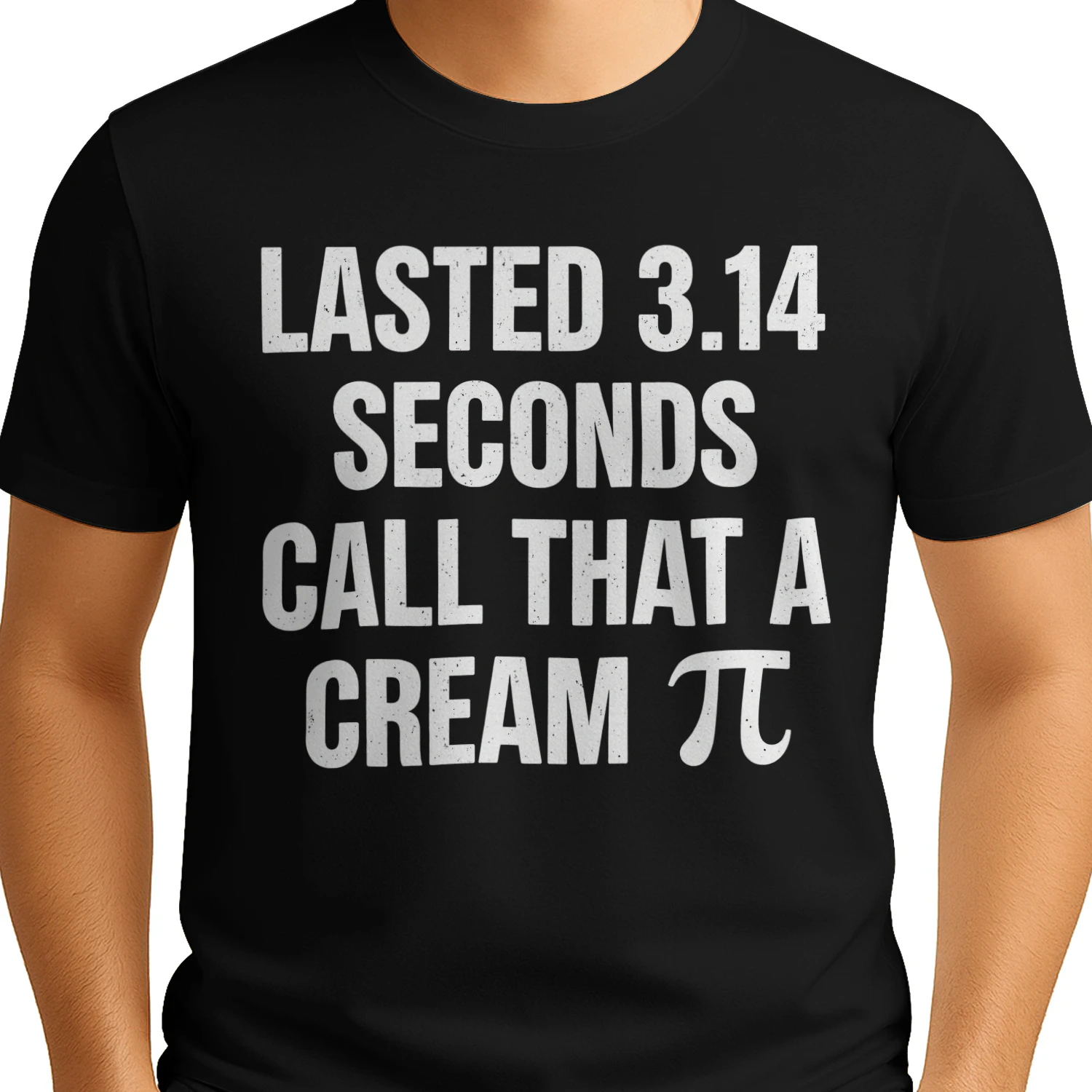 Lasted 3.14 Seconds Funny T-Shirt