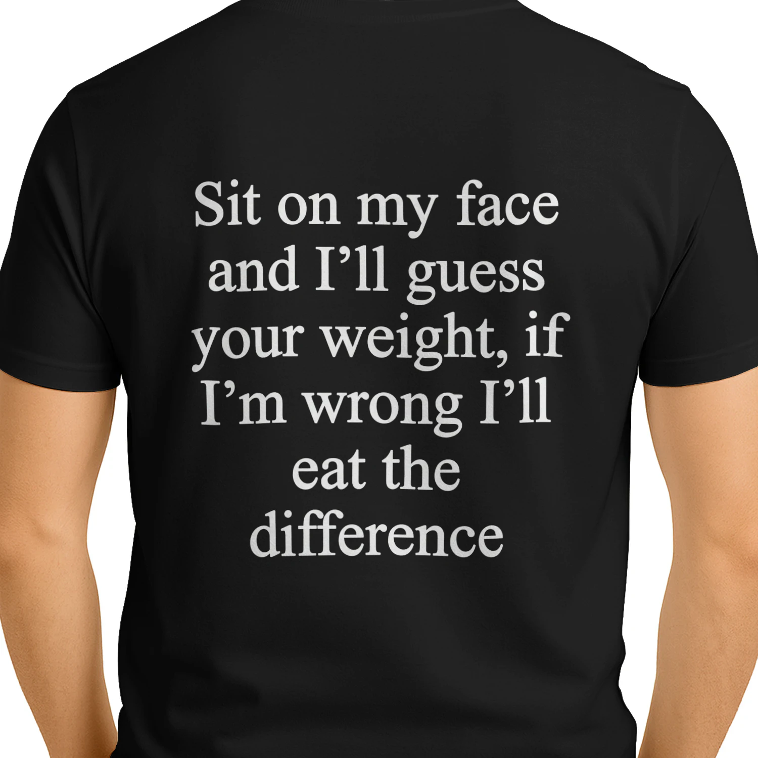 Guess Your Weight Funny Tee