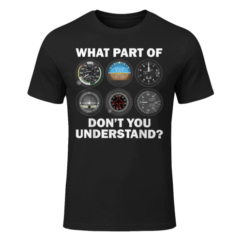Funny Pilot Art Men Women Aviation Airline Pilot Instruments