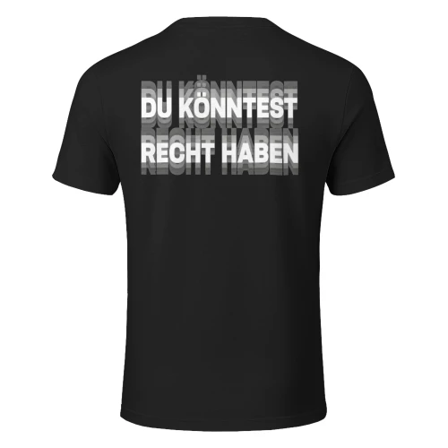 Du könntest recht haben