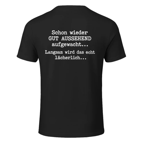 Schon wieder gutaussehend aufgewacht