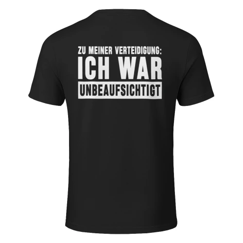 Zu meiner Verteidigung Ich