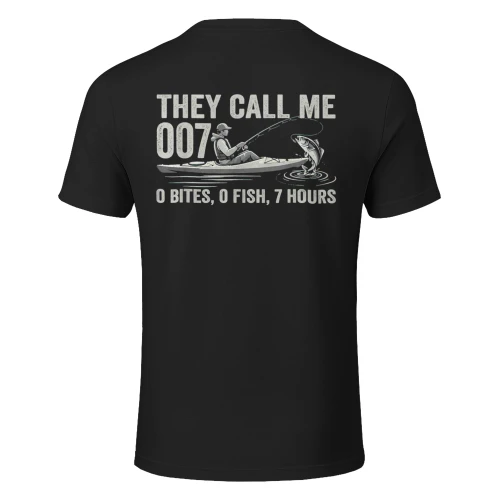 Funny Fishing Humor - They Call Me 007 Fishing