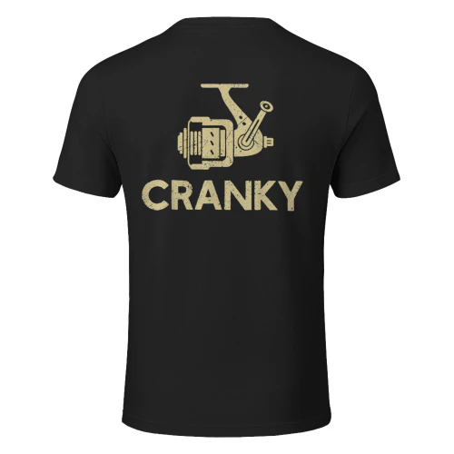 Funny Fishing Shirts Crankbait Lure Cranky Fisherman