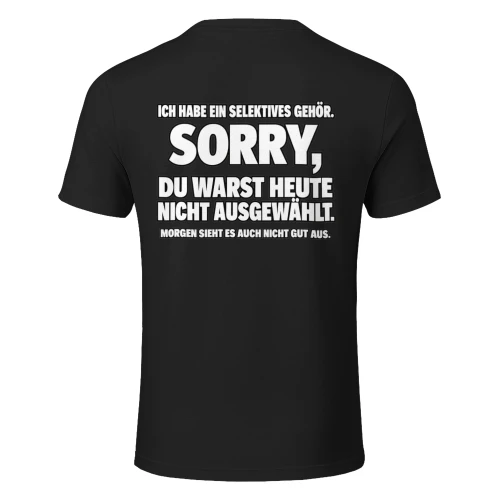 Ich habe ein selektives