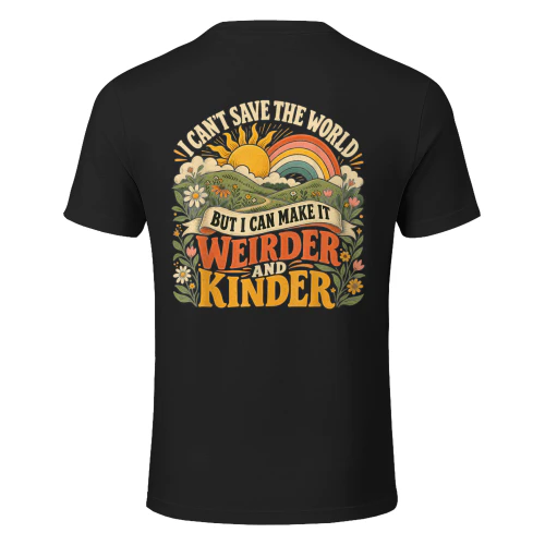 I Can't Save the World but I can Make it weirder & Kinder