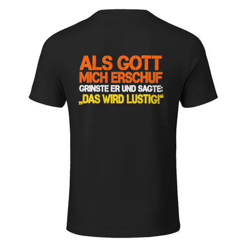 Als Gott mich erschuf