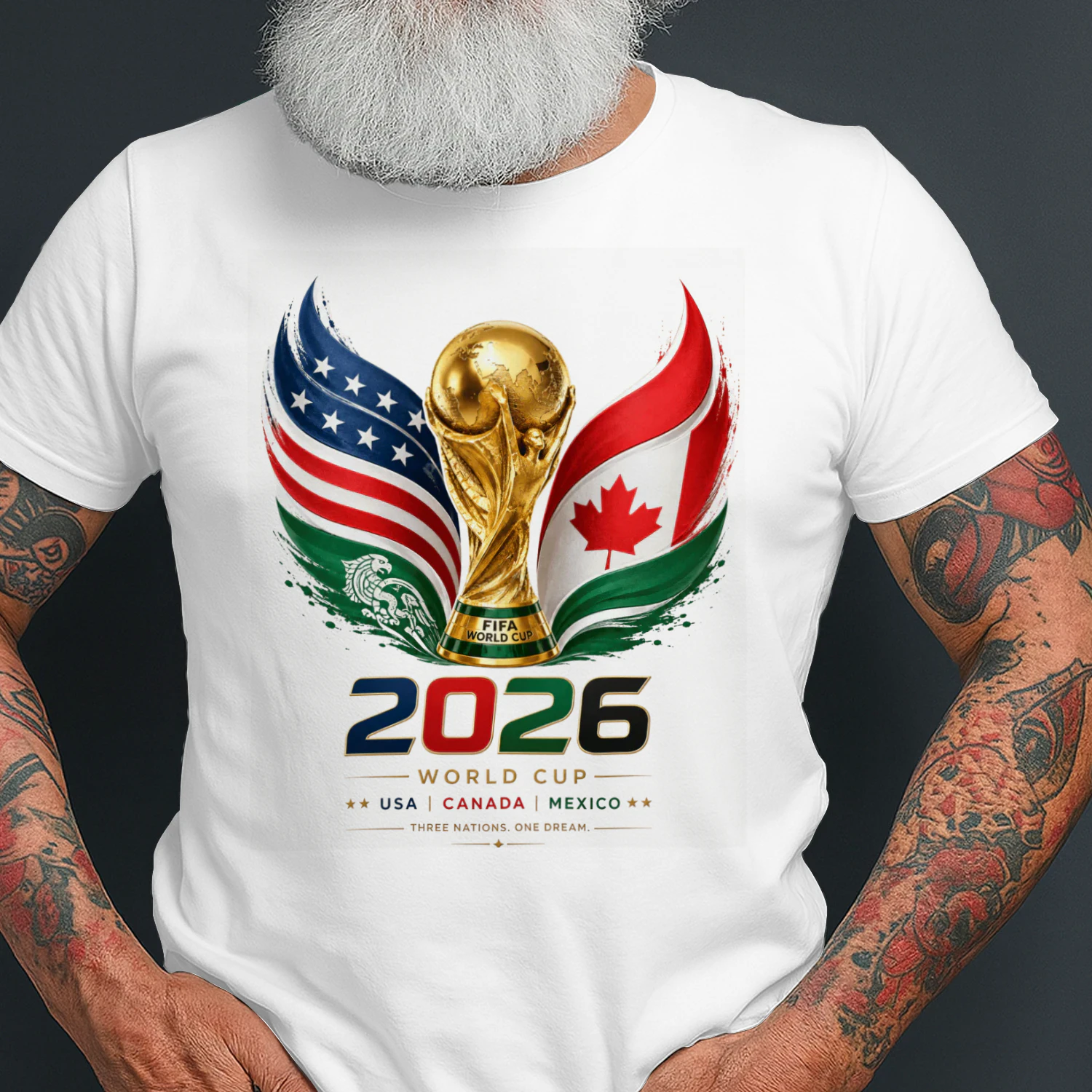 FIFA World Cup 2026 Inspired Premium Sports Poster Design TSHIRT 