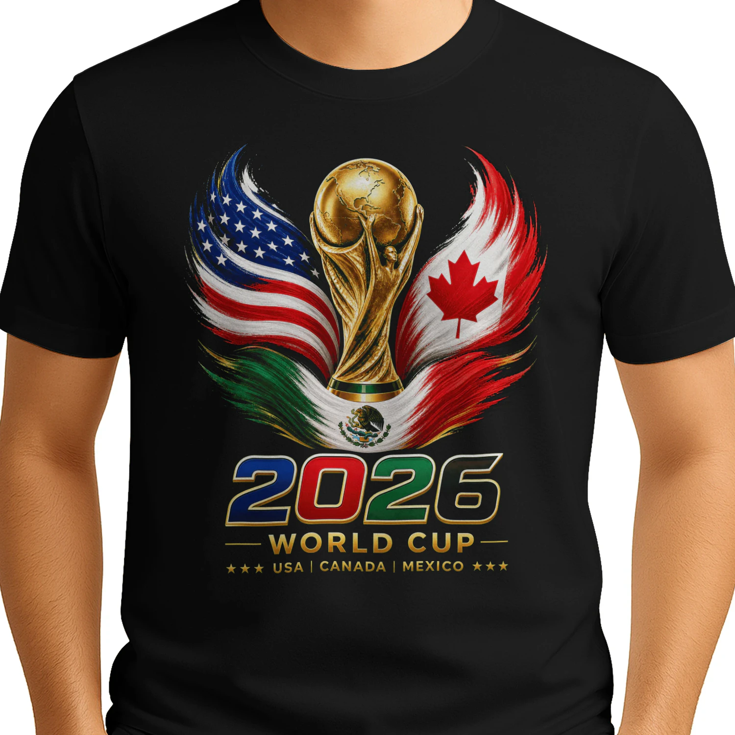 FIFA World Cup 2026 Inspired Premium Sports Poster Design TSHIRT 