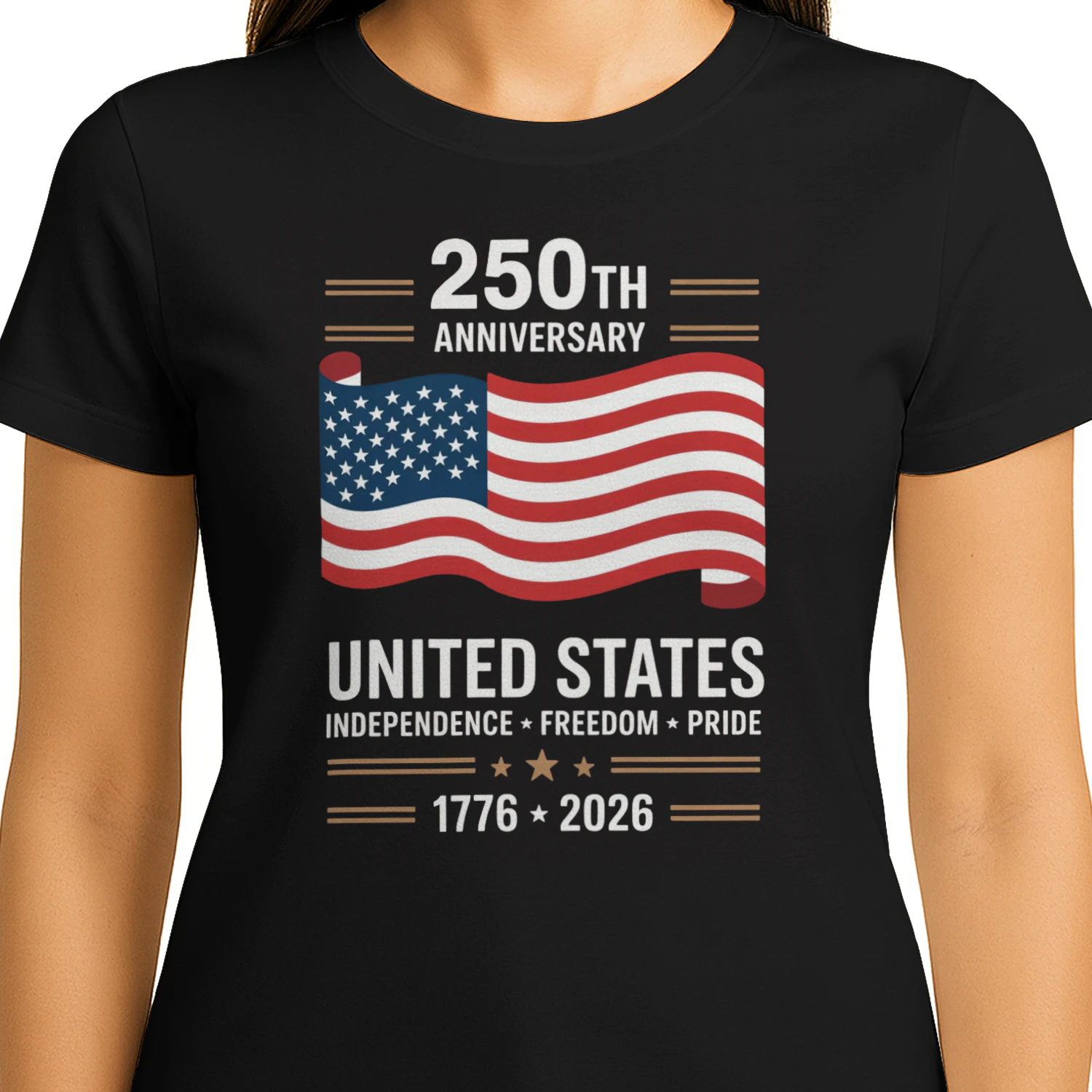 250 Anniversary USA 4th of July Patriotic 250 Years 