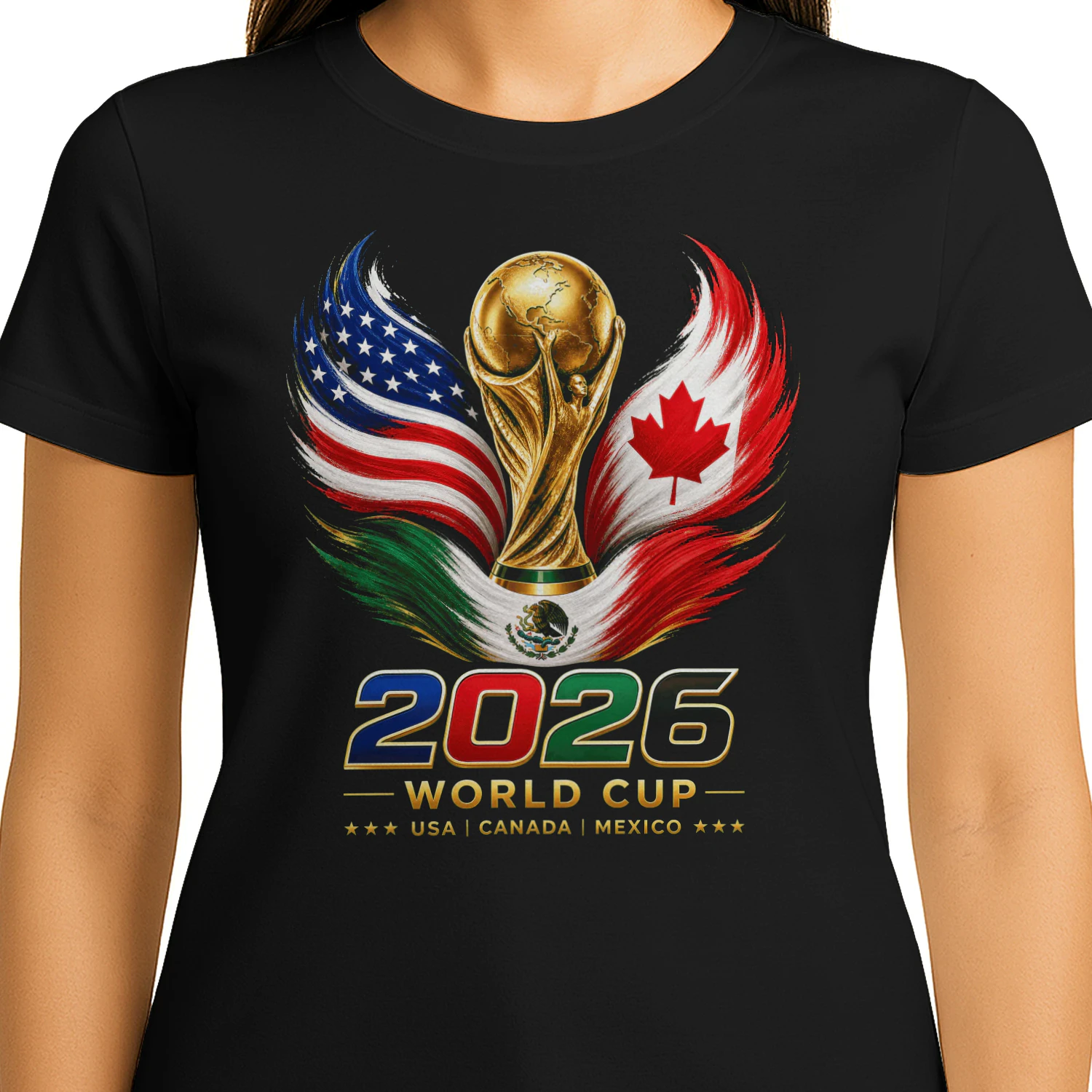 FIFA World Cup 2026 Inspired Premium Sports Poster Design TSHIRT 