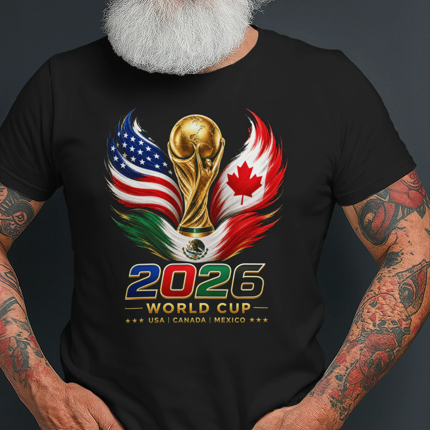 FIFA World Cup 2026 Inspired Premium Sports Poster Design TSHIRT 
