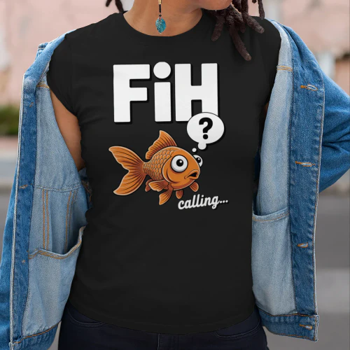 Fish Calling Incoming Call Shirt Funny Fishing Lover Gift T-Shirt