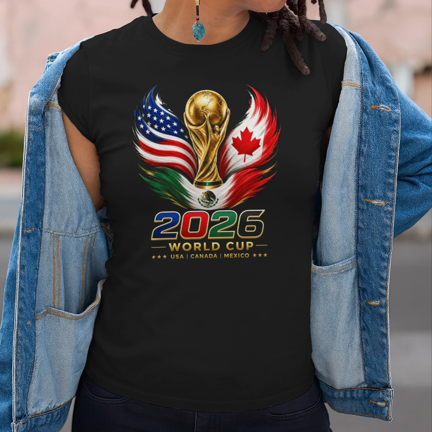 FIFA World Cup 2026 Inspired Premium Sports Poster Design TSHIRT 