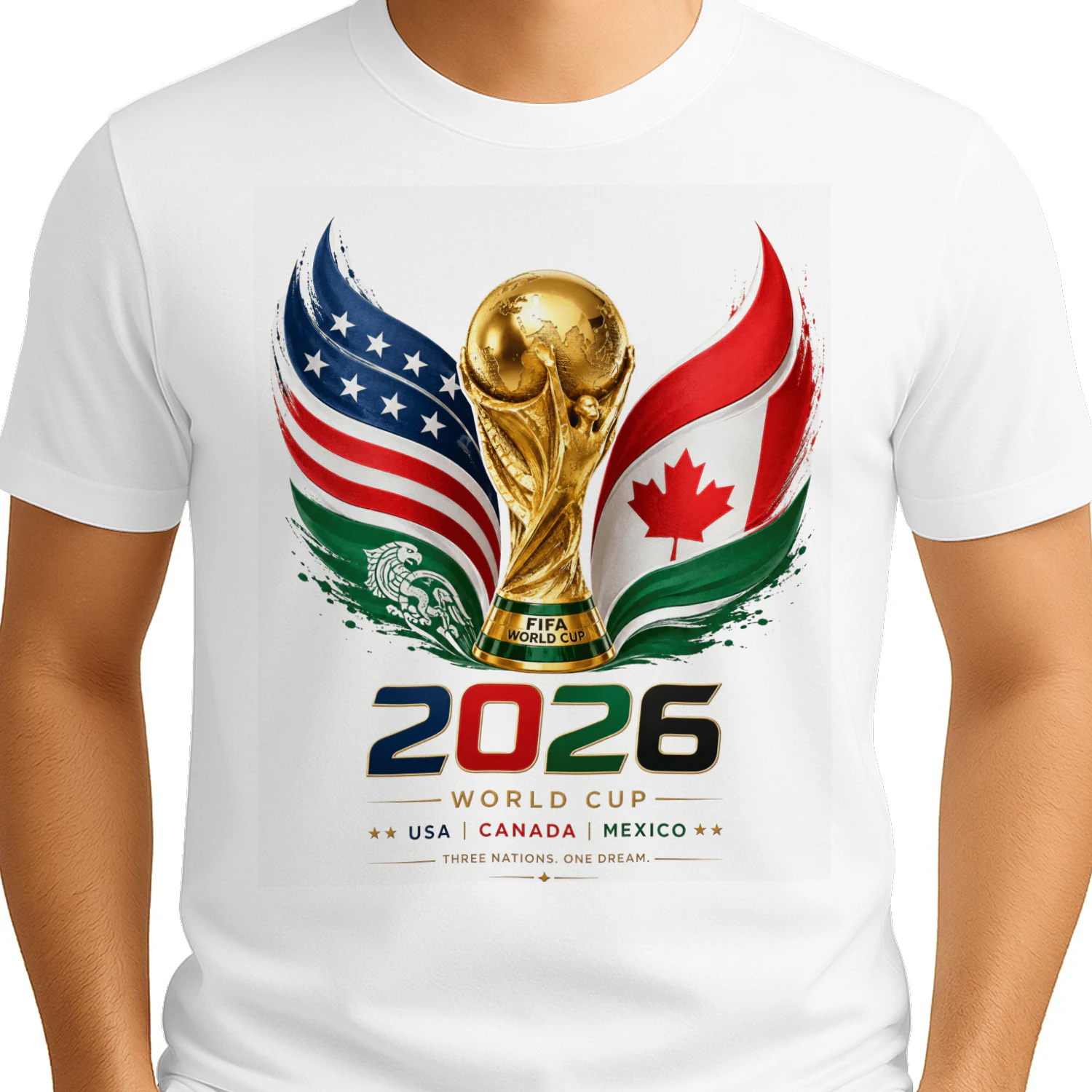 FIFA World Cup 2026 Inspired Premium Sports Poster Design TSHIRT 