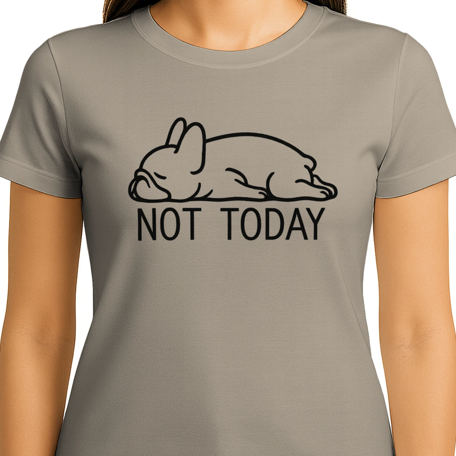 Not Today – Lazy Dog T-Shirt