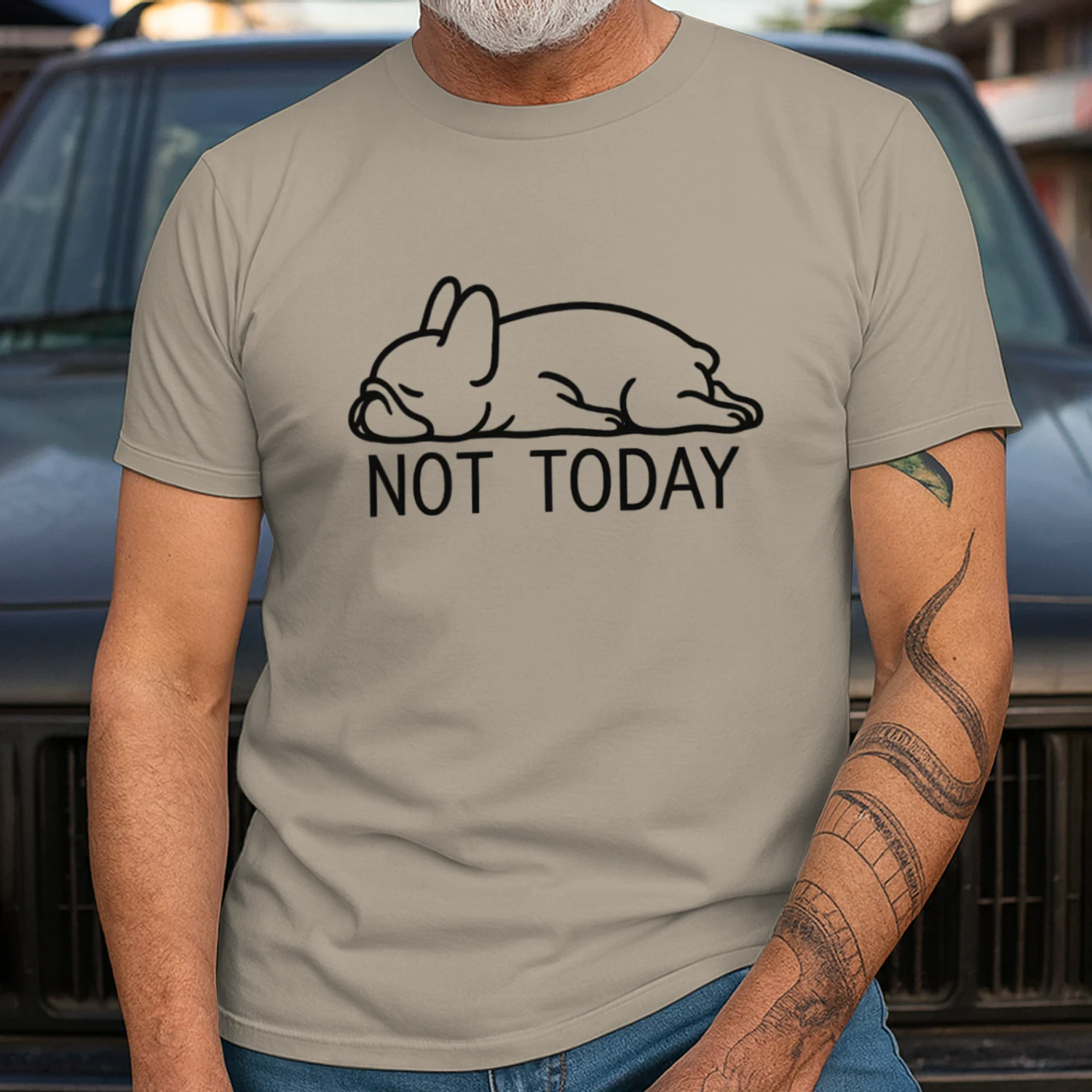Not Today – Lazy Dog T-Shirt