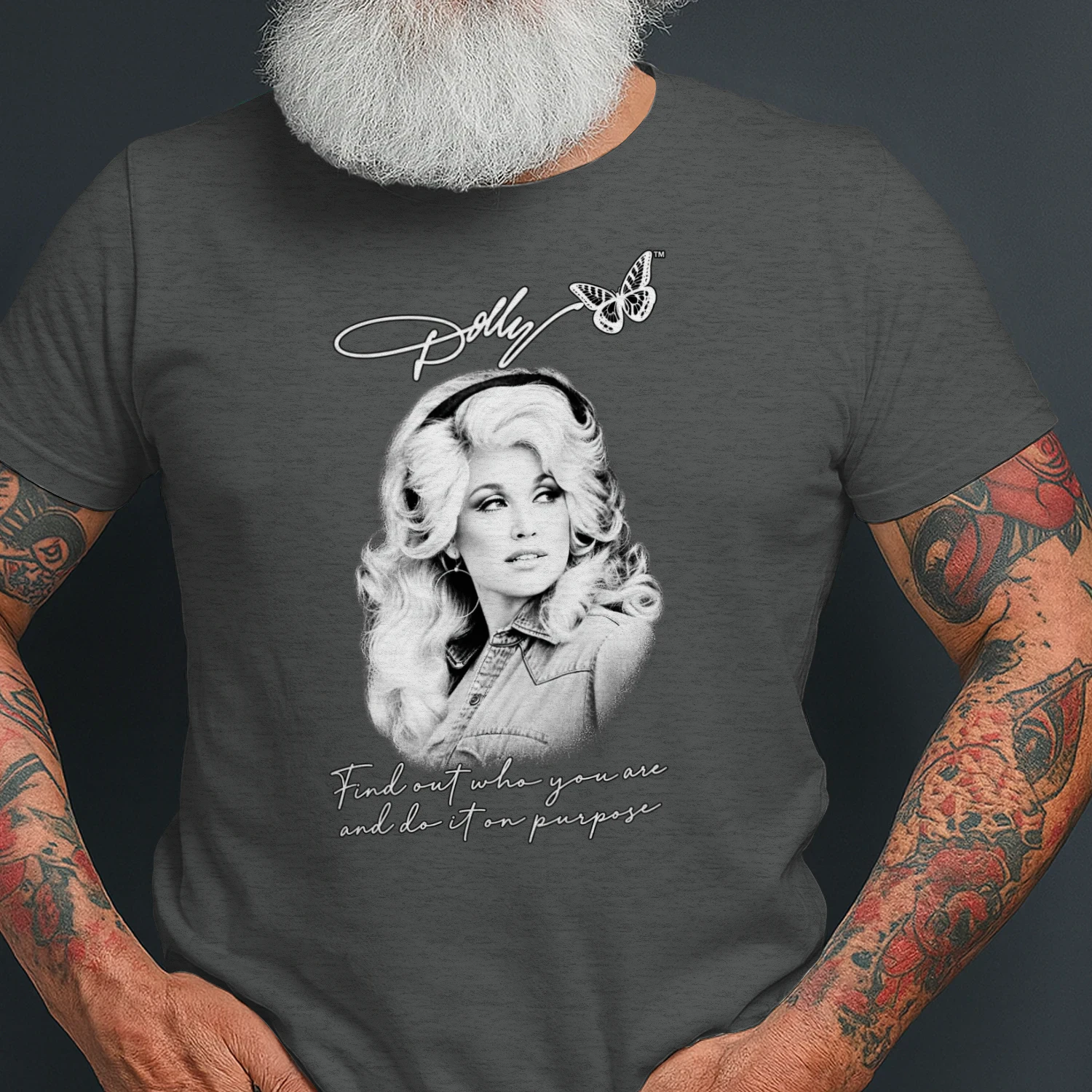 Dolly Parton Vintage Portrait T-Shirt – Inspirierendes Retro Design