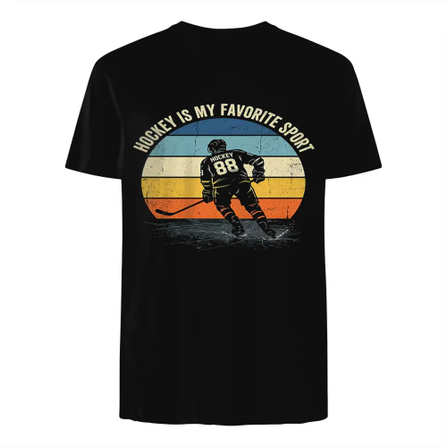 Retro Hockey Sunset: Limited Edition