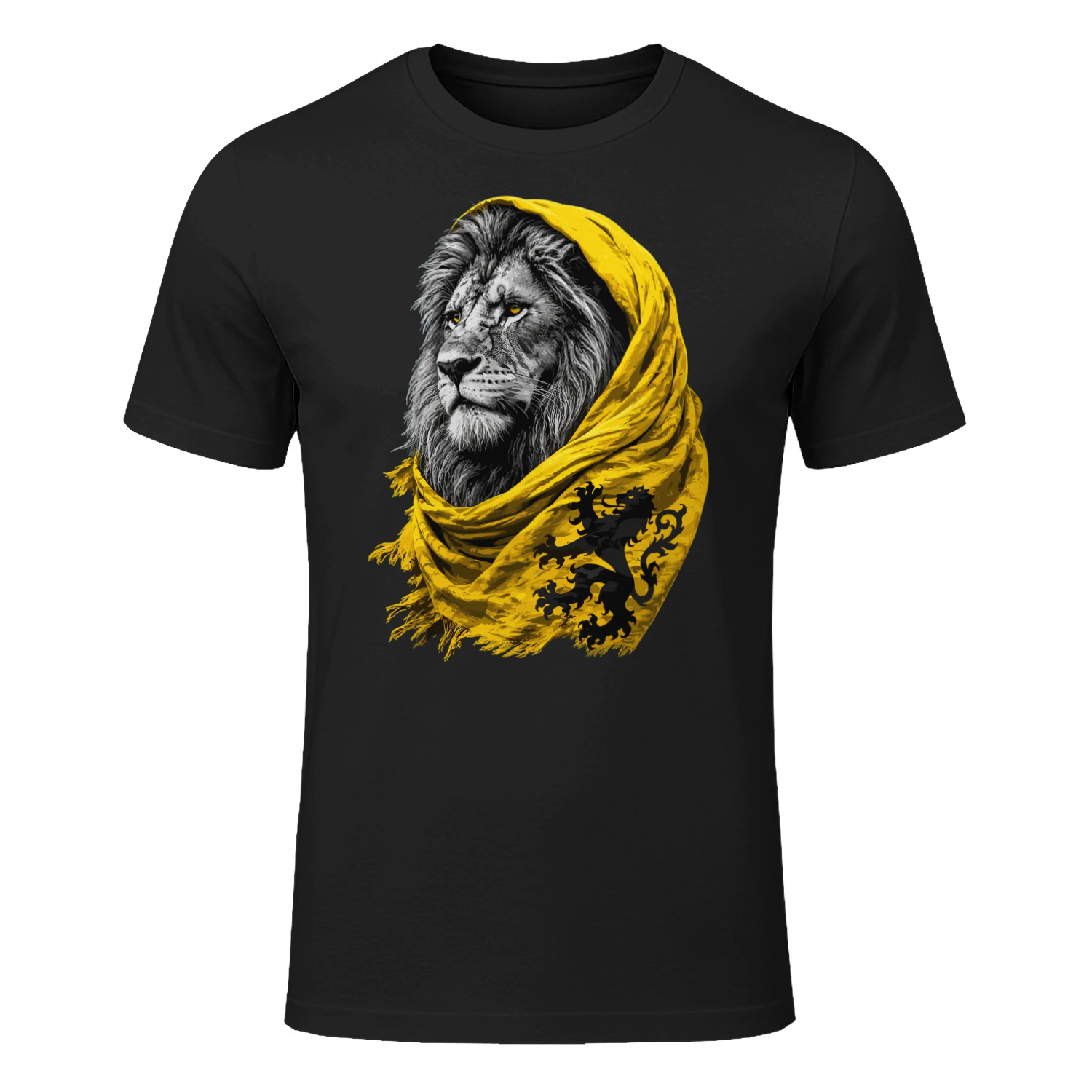 Golden Mane Lion Wrapped