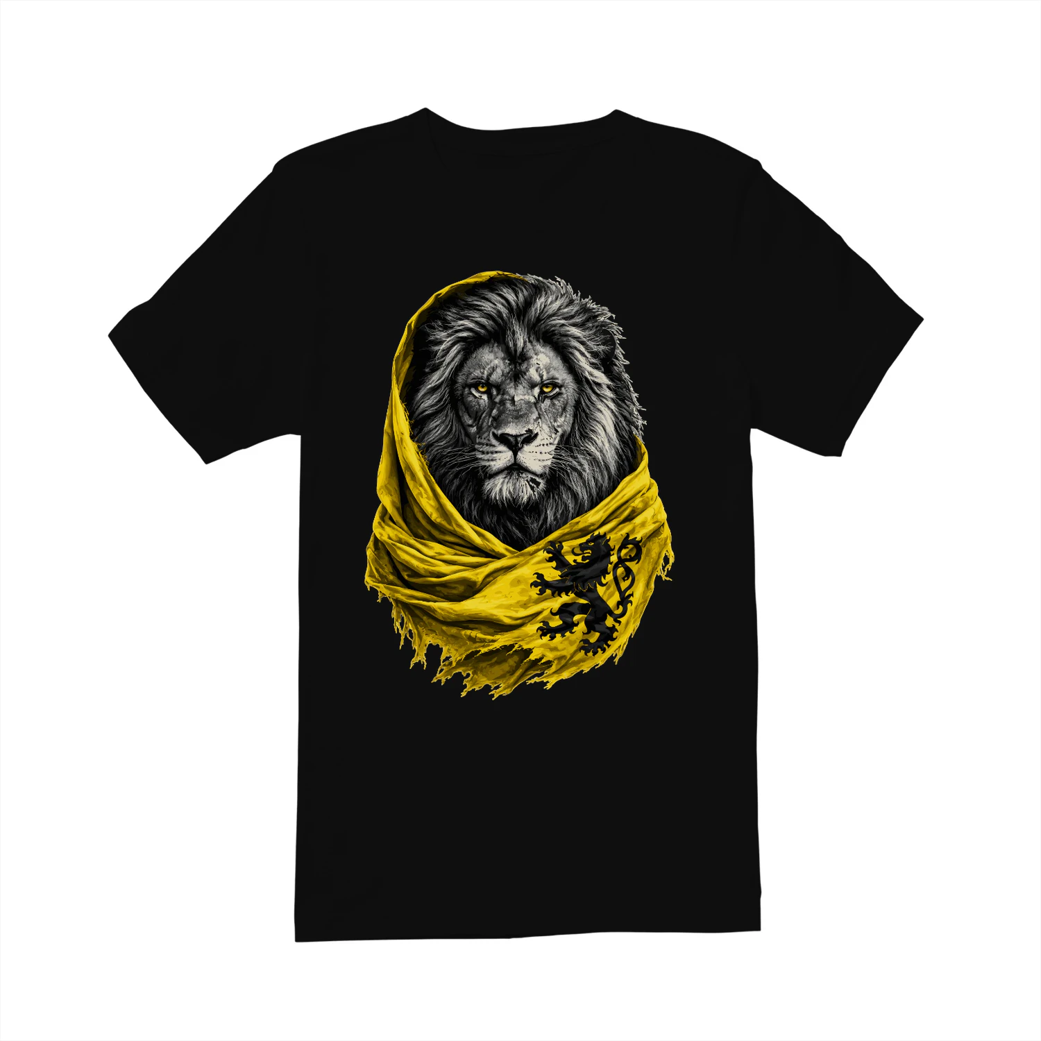 Golden Mane Lion Wrapped