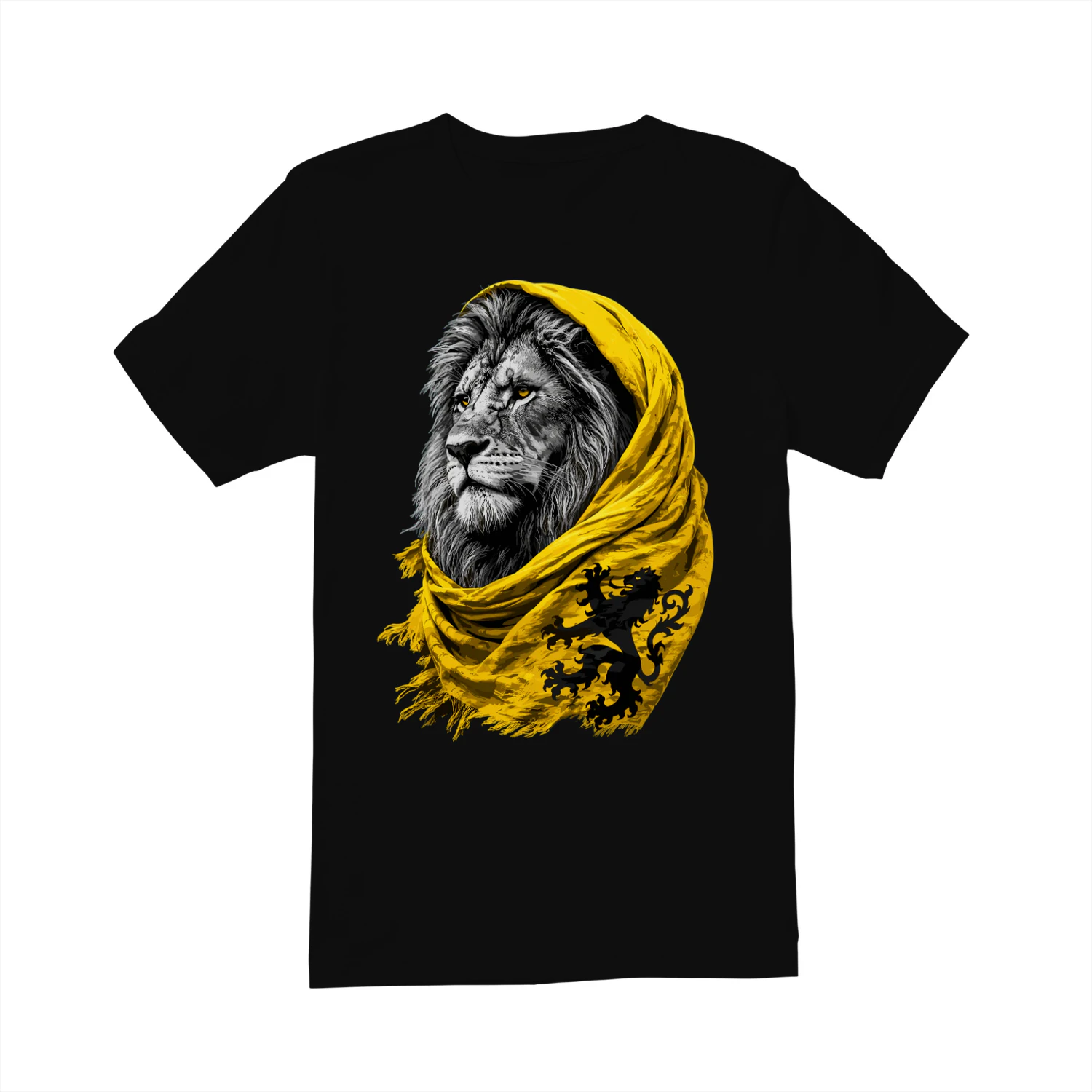 Golden Mane Lion Wrapped