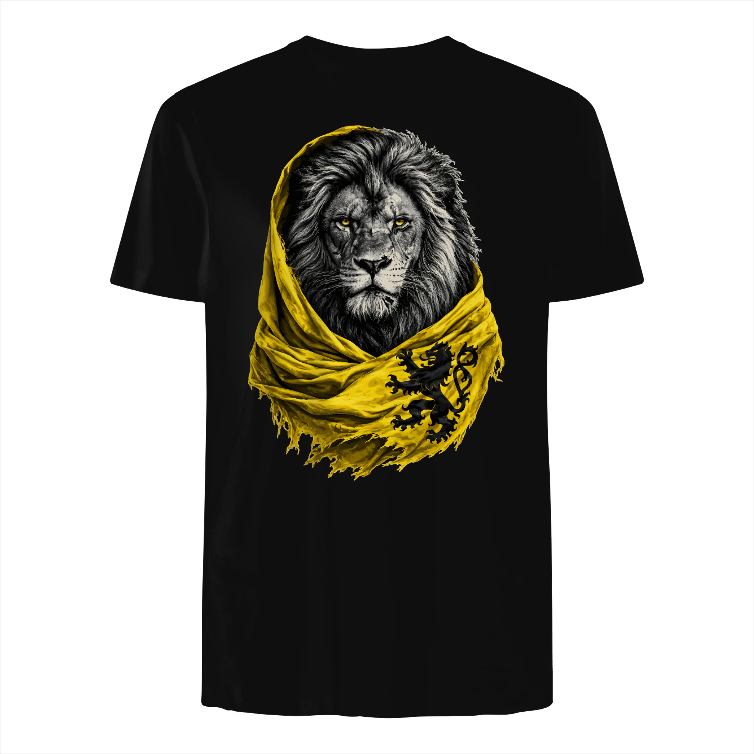 Golden Mane Lion Wrapped