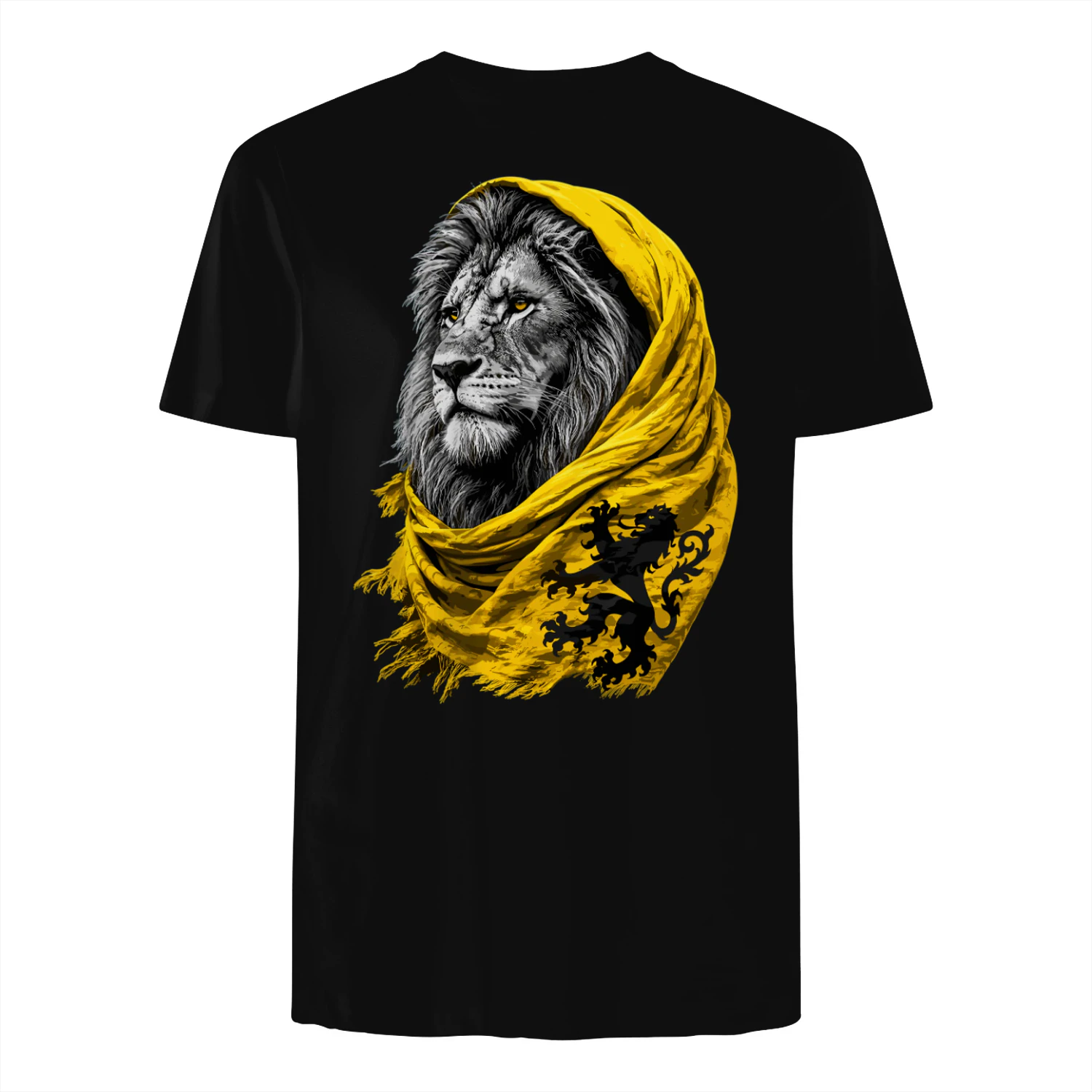 Golden Mane Lion Wrapped