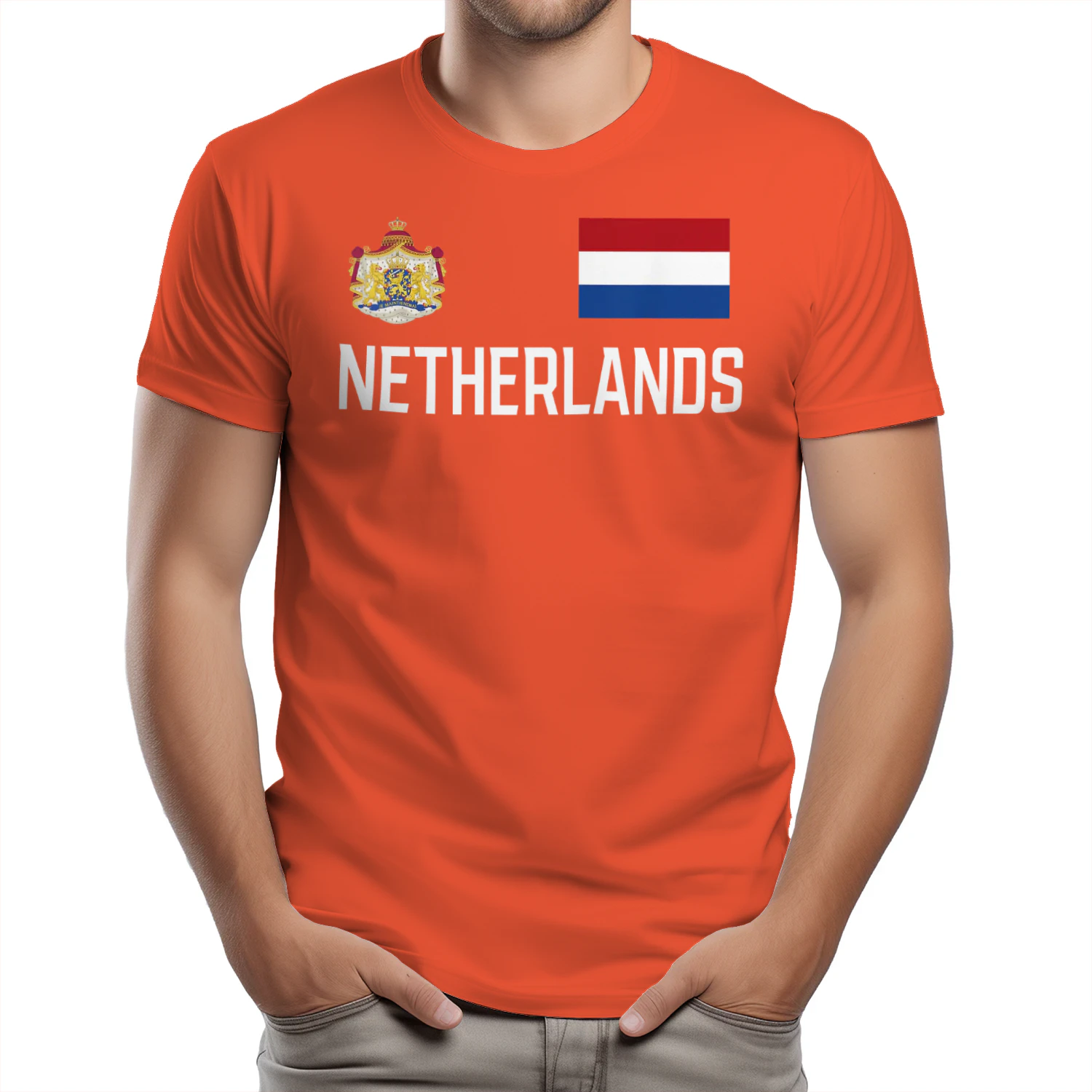 Netherlands Flag Football Soccer Fan 