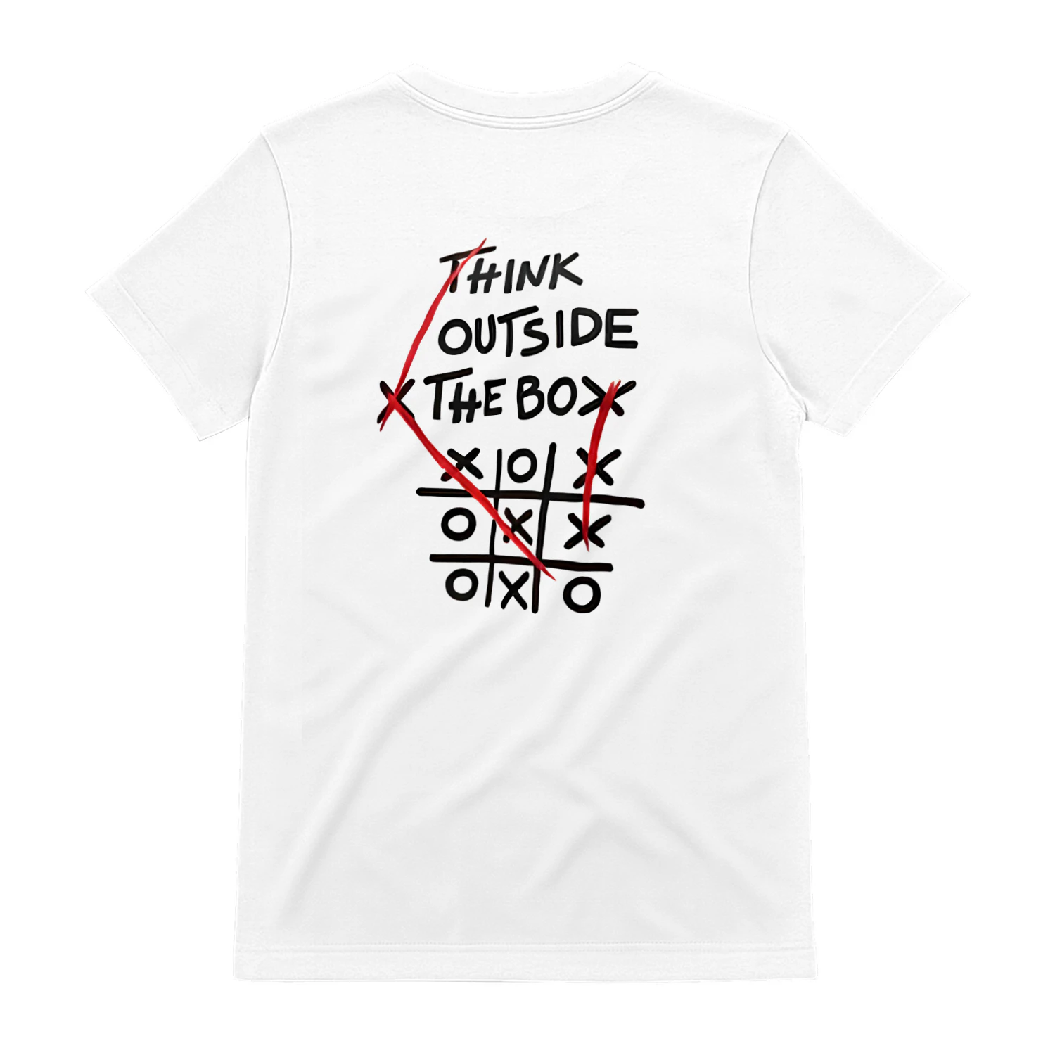 THINK OUTSIDE XTHE BOX OXX 이즈이