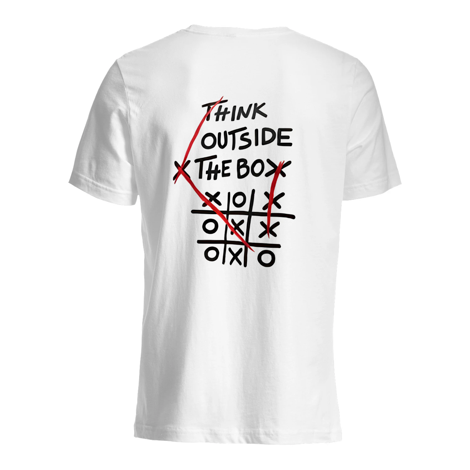 THINK OUTSIDE XTHE BOX OXX 이즈이