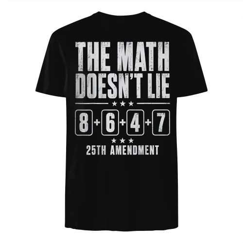 The math doesn't lie shirt