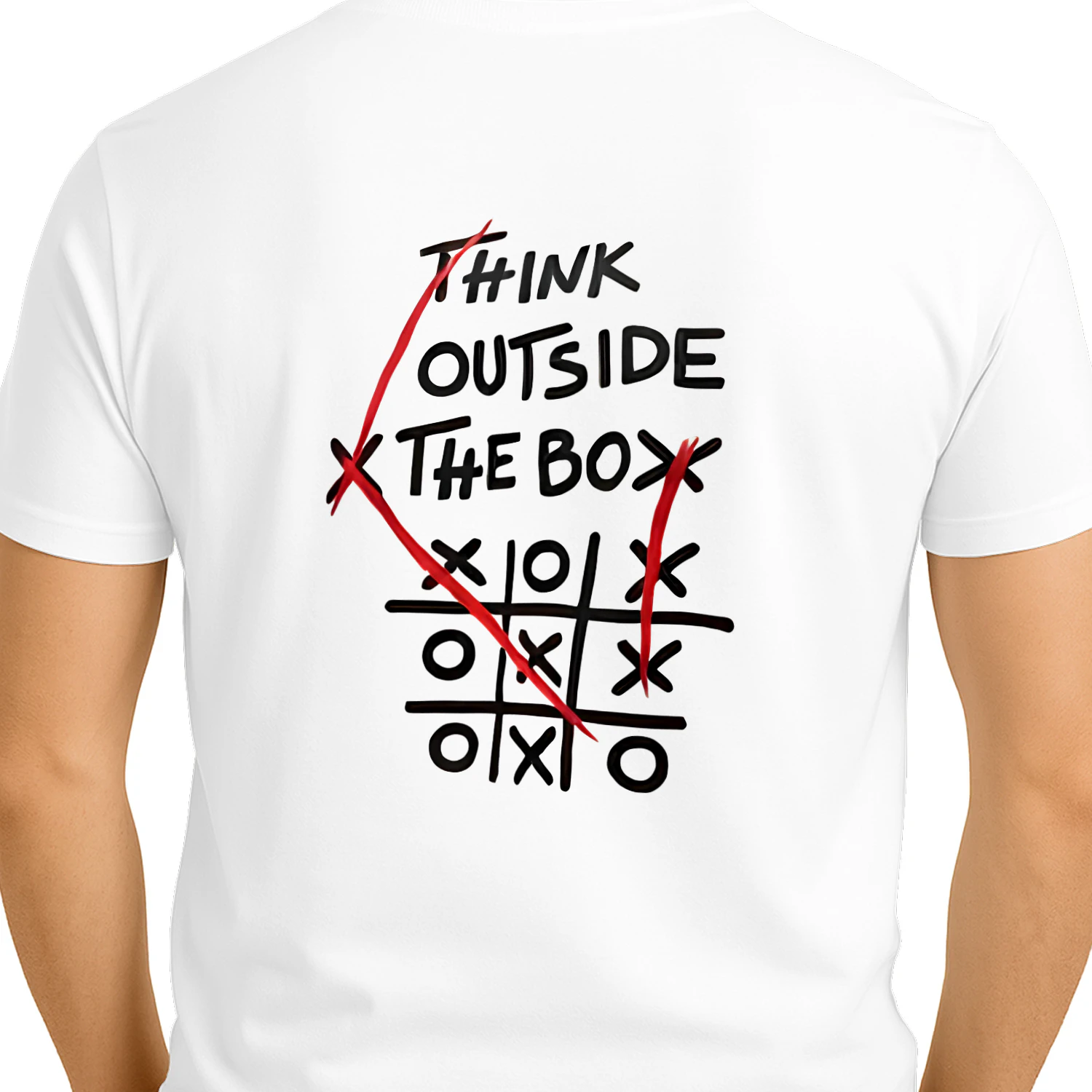 THINK OUTSIDE XTHE BOX OXX 이즈이