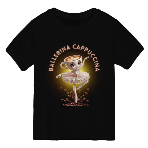 Cute Ballerina Cappuccina Coffee Lover Dance Shirt & Gifts Design