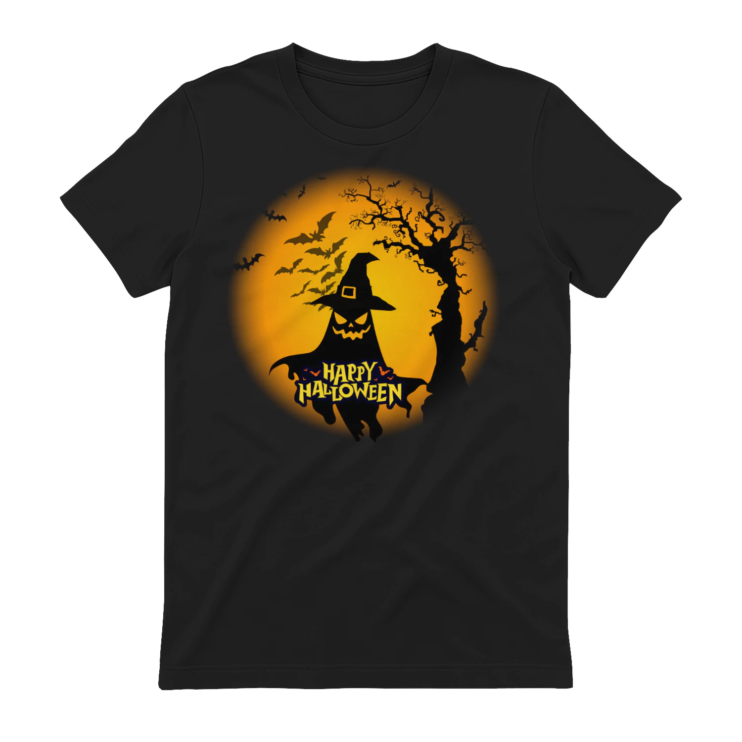 Boo Ghost Witch – Happy Halloween Moon