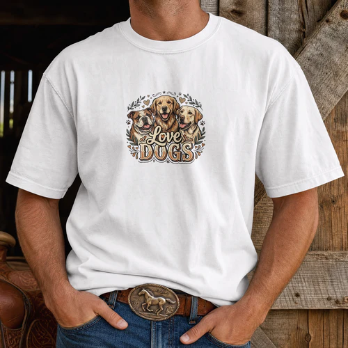 Paws of Love™ — Heritage Dog Lover Tee