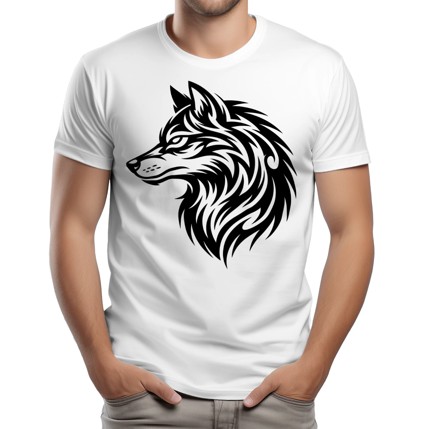 Zwarte Wolf Classic Men's T-shirt