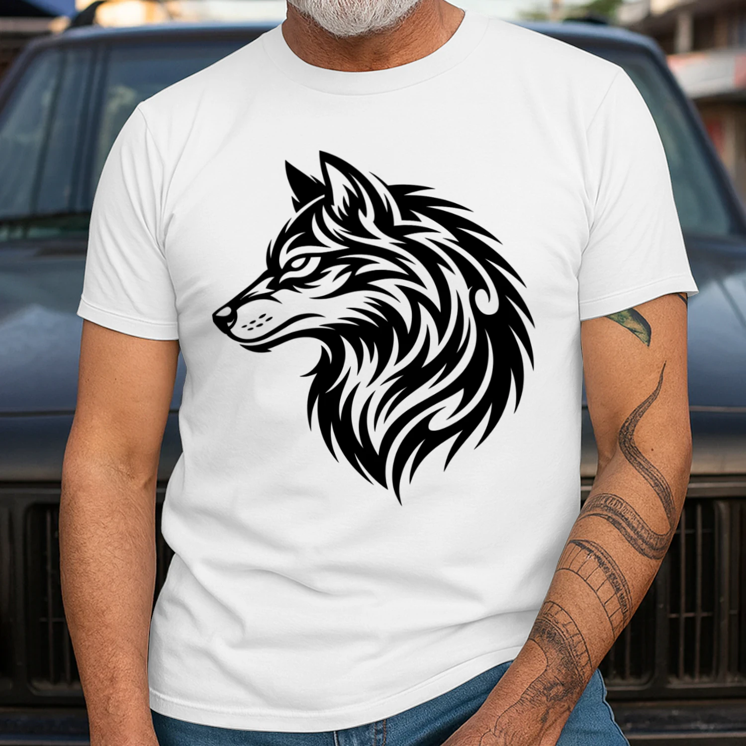 Zwarte Wolf Classic Men's T-shirt