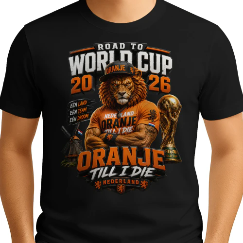 🦁 Oranje Till I Die – Limited Dutch Lion Edition