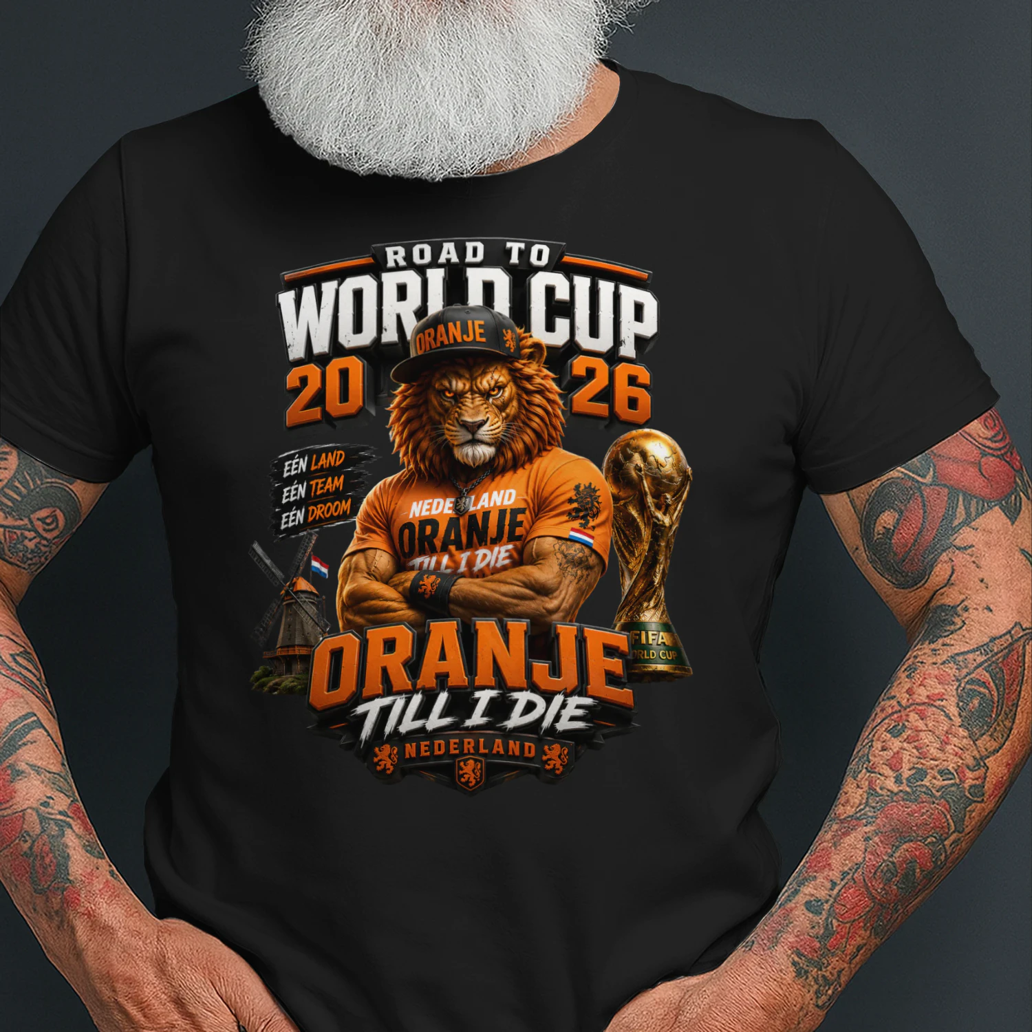 🦁 Oranje Till I Die – Limited Dutch Lion Edition