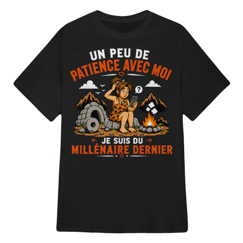 JE SUIS DU MILLÉNAIRE DERNIER