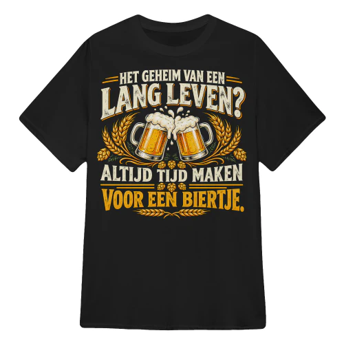 ALTIJD TIJD MAKEN VOOR EEN BIERTJE.
