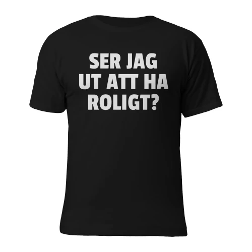 Ser jag ut att ha roligt