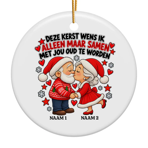 Deze Kerst Wens Ik Alleen Maar Samen Met Jou Te Worden – Christmas Couple